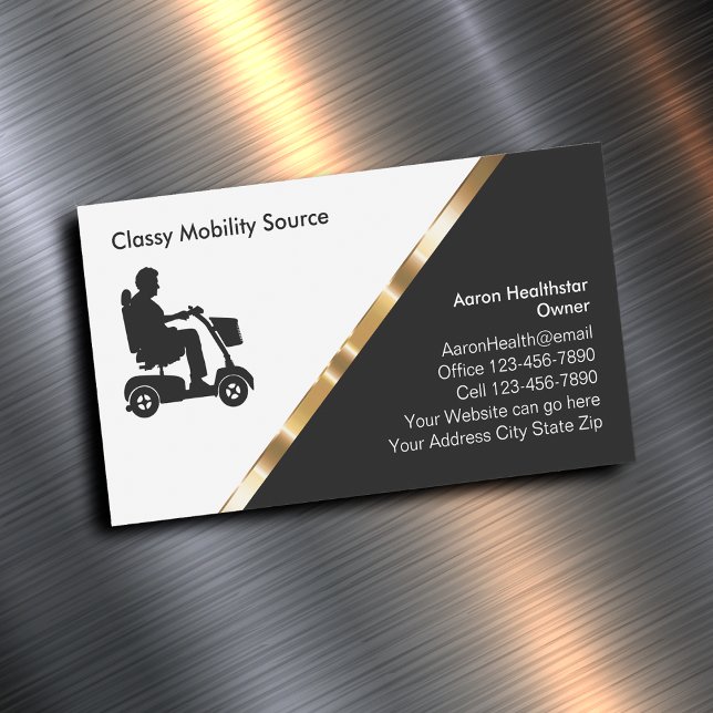 Medical Mobility Business Card Magnets (Creator Uploaded)