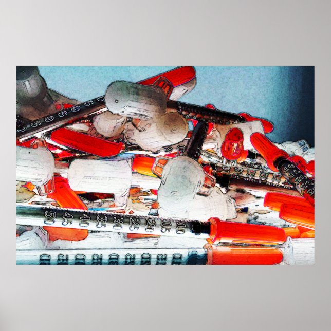 Medical Needles Poster (Front)