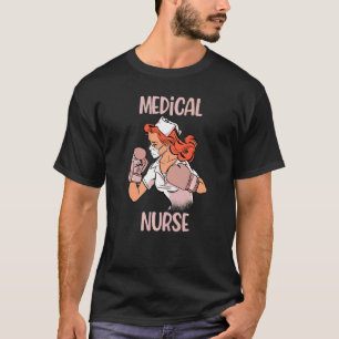 Medical Nurse Boxing Gloves Fighter T-Shirt
