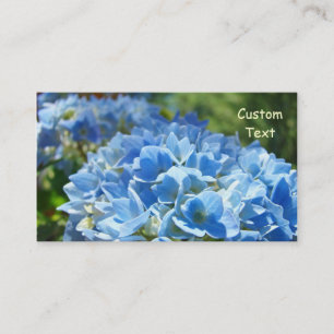 Medical Nurse Healthcare Business cards Hydrangeas