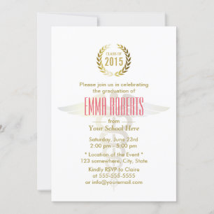 Medical & Nursing School Class of 2015 Graduation Invitation