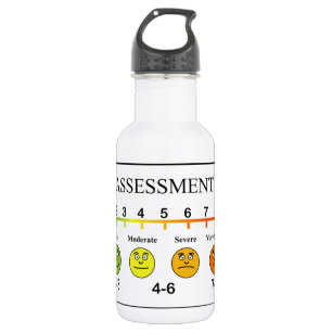 Medical Pain Assessment Tool Chart 532 Ml Water Bottle