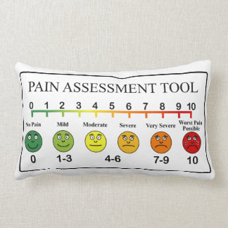 Medical Pain Assessment Tool Chart Lumbar Cushion