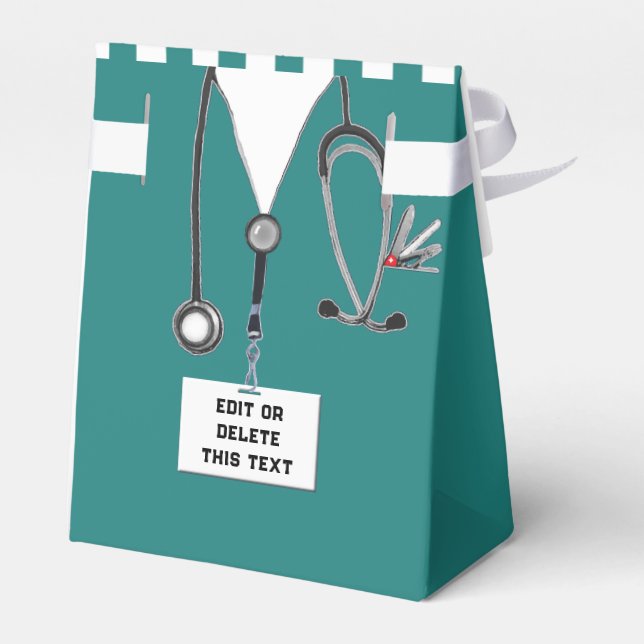 Medical Party Favour Box (Back Side)