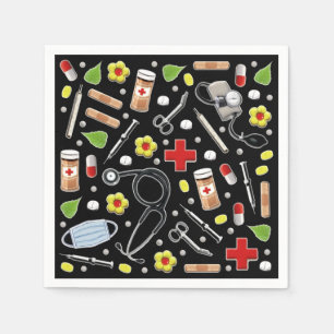 Medical Party Paper Napkins