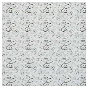 Medical Pattern Stethoscope Fabric
