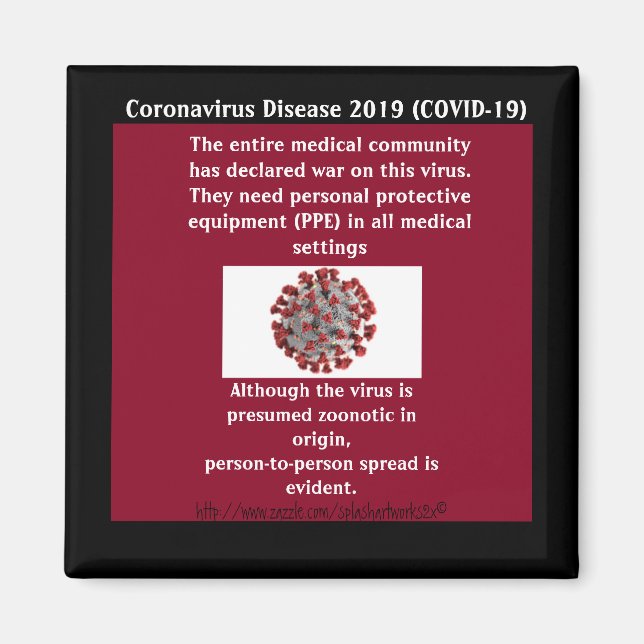 "Medical PPE" Magnet (Front)