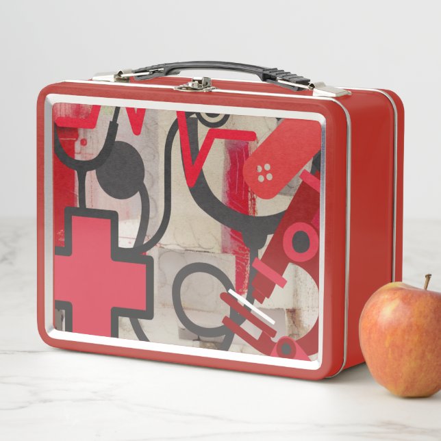 Medical Profession Metal Lunch Box (In Situ)