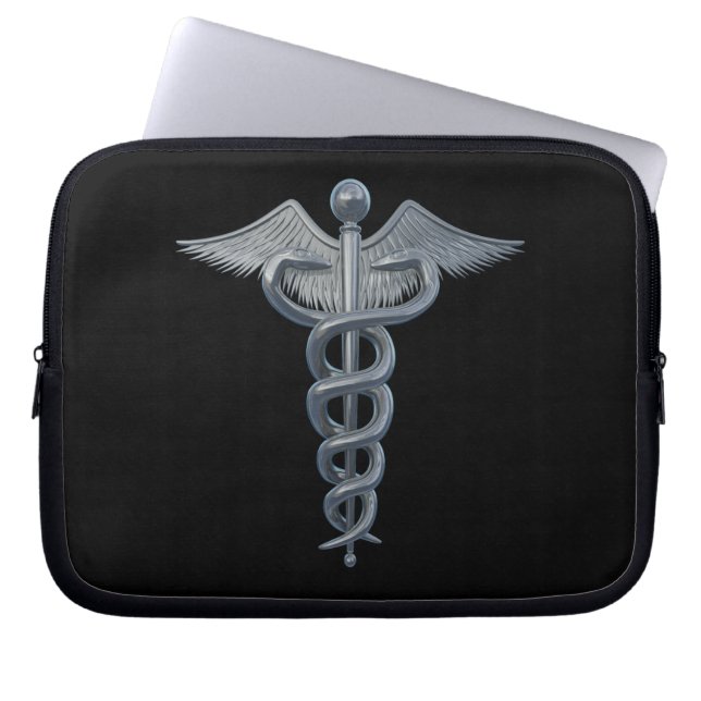 Medical Profession Symbol Laptop Sleeve (Front)