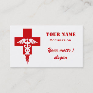 Medical Professional business card - customise!