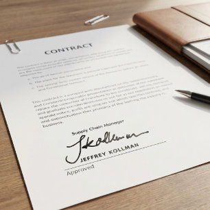 Medical Professional Signature Personalised Self-inking Stamp