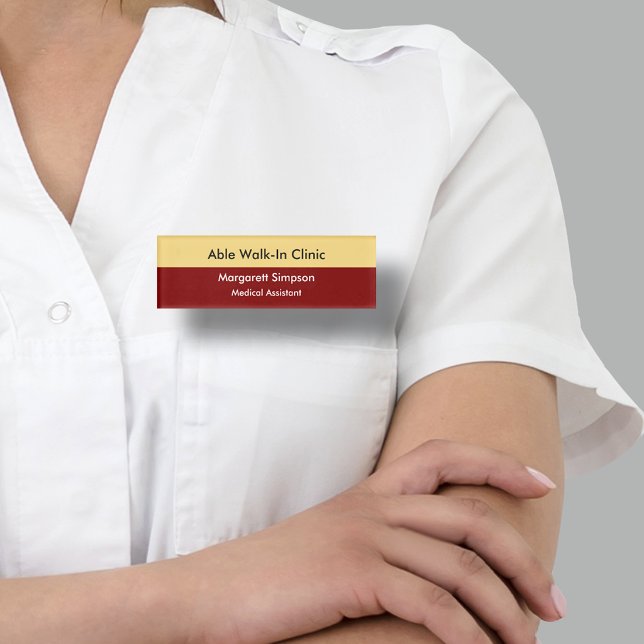 Medical Professional Staff Name Tags (Creator Uploaded)