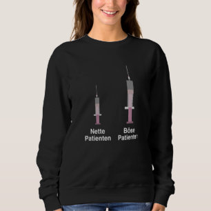 Medical Professionals Care Syringe Sweatshirt
