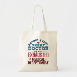 Medical Receptionist Appreciation Gifts Tote Bag