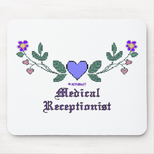 Medical Receptionist CS Mouse Pad (Front)