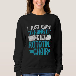 Medical Receptionist Quote for a Healthcare Recept Sweatshirt