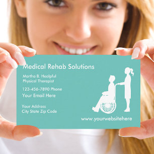 Medical Rehabilitation Services Business Card