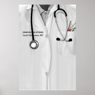 Medical School Grad Party Poster