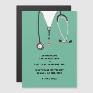 Medical School Graduation Announcement 