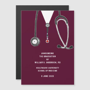 Medical School Graduation Announcement 