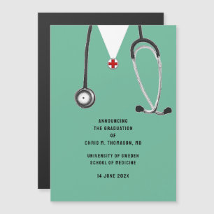 Medical School Graduation Announcement 