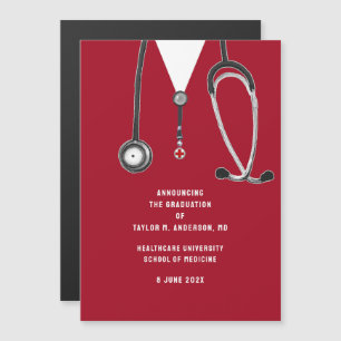 Medical School Graduation Announcement 