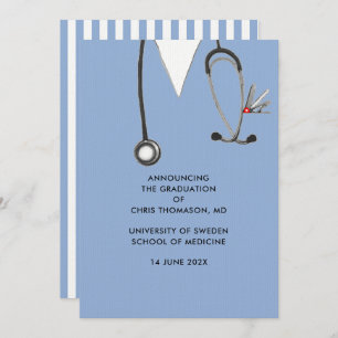 Medical School Graduation Announcement
