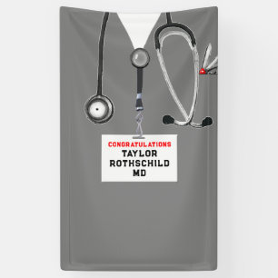 Medical School Graduation Banner