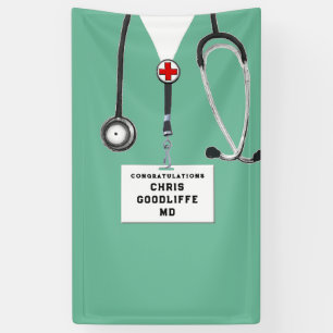 Medical School Graduation Banner