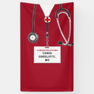 Medical School Graduation Banner