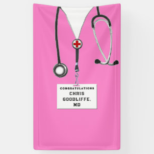 Medical School Graduation Banner