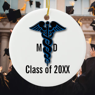 Medical School Graduation Ceramic Tree Decoration