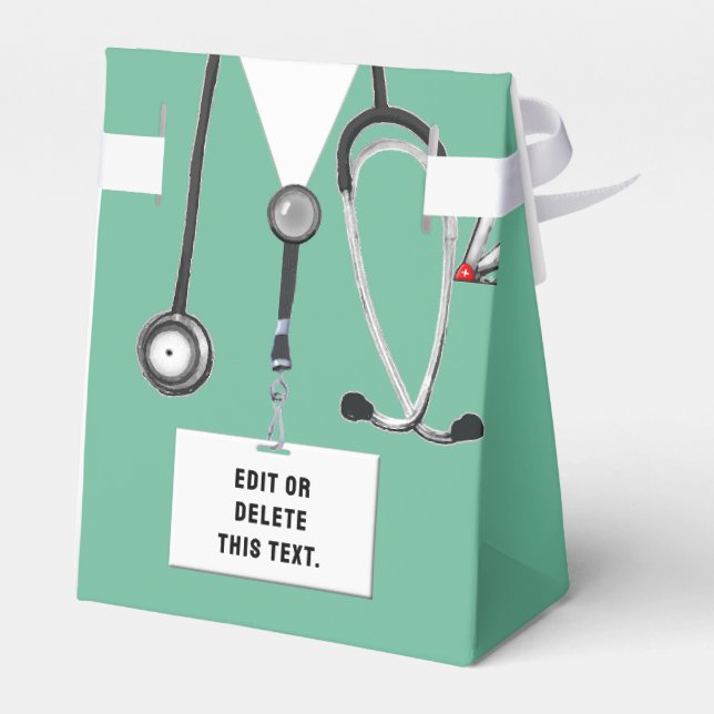 Medical School Graduation Favour Box (Back Side)