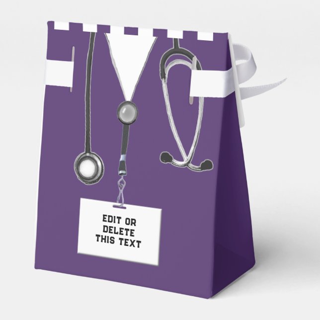 Medical School Graduation Favour Box (Back Side)