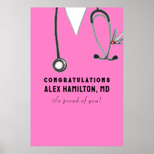 Medical School Graduation Poster