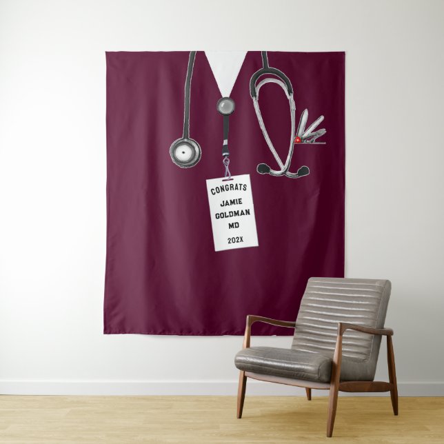 Medical School Graduation Tapestry (In Situ)