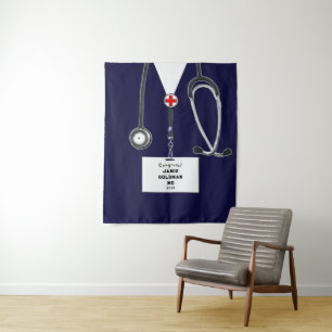 Medical School Graduation Tapestry