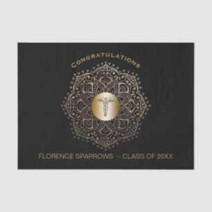 Medical School Nurse Graduation Congratulations Tissue Paper