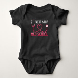 Medical School Student Nurse Stethoscope Hospital Baby Bodysuit