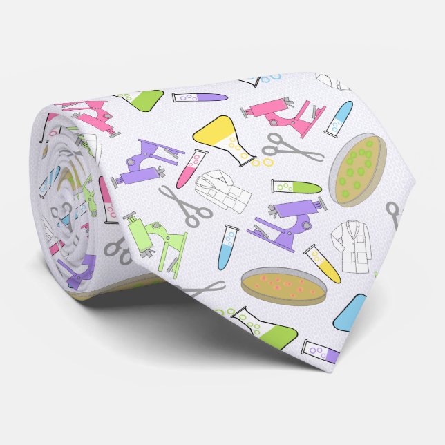 Medical Science Research Tie (Rolled)