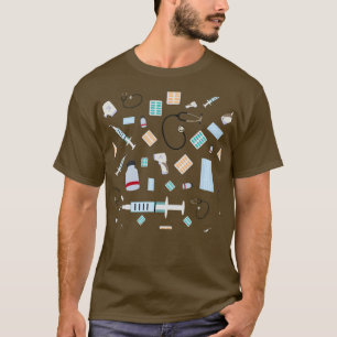 Medical seamless pattern Best medical graduation g T-Shirt