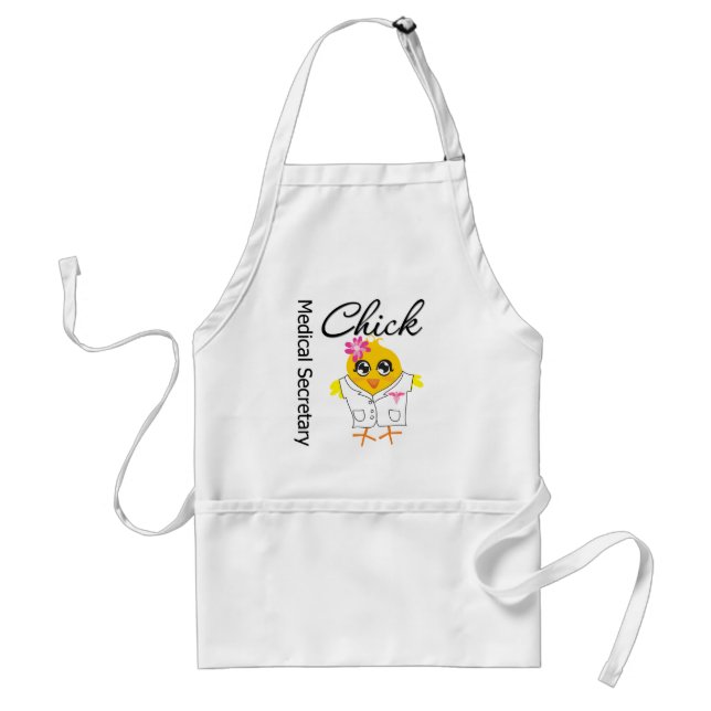 Medical Secretary Chick Standard Apron (Front)