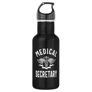 Medical Secretary Job Title Gift 532 Ml Water Bottle
