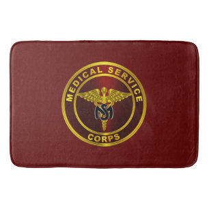 Medical Service Corps Bath Mat