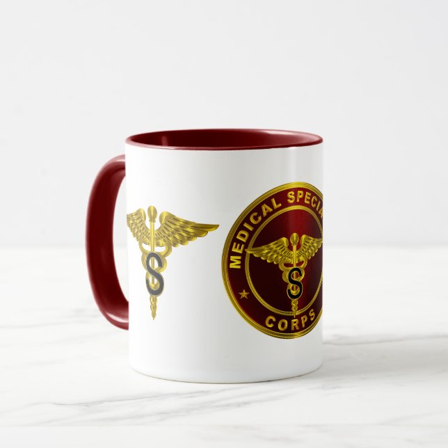 Medical Specialist Corps Coffee Mug (Front Left)