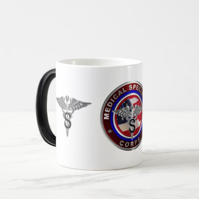 Medical Specialist Corps   Magic Mug (Front Left)