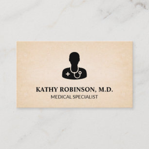 Medical Specialist   Doctor Icon Appointment Card