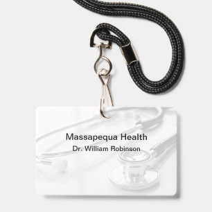 Medical Staff Budget Lanyard Name Badges ID Badge
