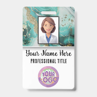 Medical Staff Name Title Logo Nurse Doctor ID Badge