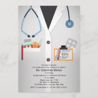 Medical Staff Photo Retirement Invitation